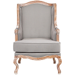 Кресло из массива бука светло-серое Solid Luxury варинант исполнения - 1 | Loft Concept в Тюмени