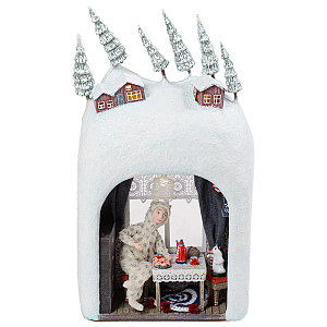 Ночник "Чаепитие зимним вечером"