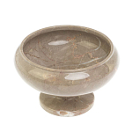 Фруктовница из натурального камня Мрамор Бежевый Natural Stone Fruit Bowls варинант исполнения - 2 | Loft Concept в Тюмени