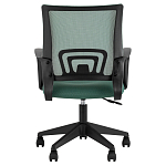 Офисное кресло с основанием из черного пластика Desk chairs Green варинант исполнения - 4 | Loft Concept в Тюмени