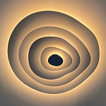 Потолочная люстра круглая многослойная Multilayering варинант исполнения - 10 | Loft Concept в Тюмени