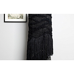 Напольная лампа черная с текстильными элементами "ЯРВИ" варинант исполнения - 4 | Loft Concept в Тюмени