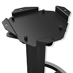 Барный стул вращающийся со спинкой Бежевый Велюр Vendramin Chair варинант исполнения - 6 | Loft Concept в Тюмени