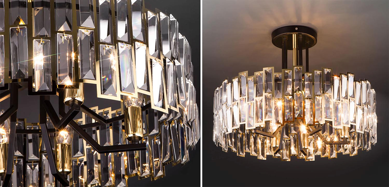 Потолочная люстра Darkness Chandelier gold 53 Потолочная люстра Darkness Chandelier gold 53 - Loft-Concept в Тюмени