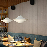 Подвесной вязаный белый светильник «Звезда Востока 01» варинант исполнения - 2 | Loft Concept в Тюмени