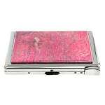 Портсигар с газовой зажигалкой из натурального камня Родонит Stone Cigarettes Cases варинант исполнения - 2 | Loft Concept в Тюмени