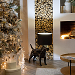 Лампа COLLECTION OF DOGS с абажуром Бультерьер варинант исполнения - 7 | Loft Concept в Тюмени