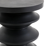 Фигурный приставной столик черного цвета AMORPHOUS варинант исполнения - 2 | Loft Concept в Тюмени