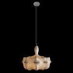 Подвесной светильник с белым фигурным абажуром и мягкими волнистыми краями Cloud Motion  варинант исполнения - 5 | Loft Concept в Тюмени