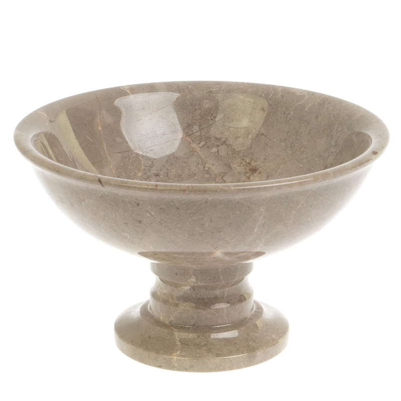 Конфетница из бежевого мрамора Stone Candy Bowl Бежевый Конфетница из бежевого мрамора Stone Candy Bowl Бежевый в Тюмени | Loft Concept