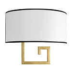 Бра с белым овальным абажуром с черной окантовкой Natural Concepts варинант исполнения - 2 | Loft Concept в Тюмени