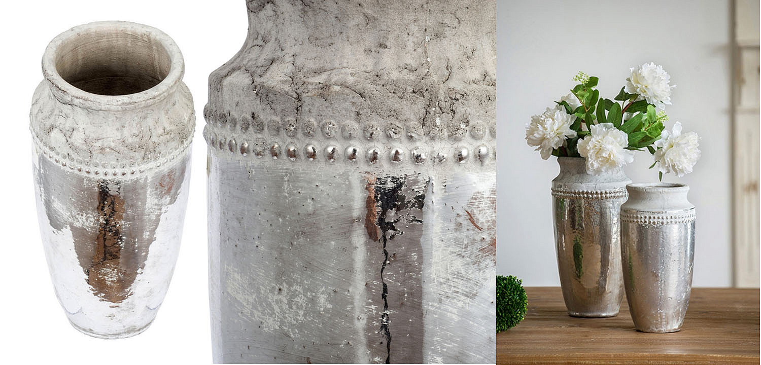 Ваза Vase Argenta silver 33 Ваза Vase Argenta silver 33 - Loft-Concept в Тюмени