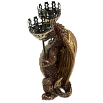 Подсвечник в виде дракона Dragon with Two Candlesticks варинант исполнения - 6 | Loft Concept в Тюмени