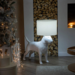 Лампа COLLECTION OF DOGS с абажуром Бультерьер варинант исполнения - 5 | Loft Concept в Тюмени