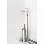 Держатель для туалетной бумаги с ершиком Chrome Bathroom Accessory варинант исполнения - 5 | Loft Concept в Тюмени