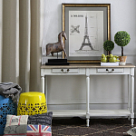 Деревянная консоль с двумя ящиками Margery Provence Console Table варинант исполнения - 3 | Loft Concept в Тюмени