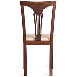 Стул деревянный с узором ручной работы Espresso варинант исполнения - 6 | Loft Concept в Тюмени