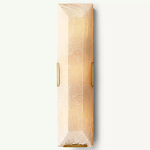 Бра прямоугольное высокое с мраморным плафоном Calling to Shine варинант исполнения - 1 | Loft Concept в Тюмени