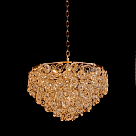 Люстра каскадная с подвесками в форме колец Galaxy of Light варинант исполнения - 2 | Loft Concept в Тюмени