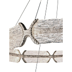 Люстра с 2-мя кольцами с текстурным природным рисунком IceFlame варинант исполнения - 7 | Loft Concept в Тюмени