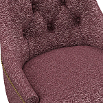 Мебельная ткань Шенилл фиолетовый цвет 138 см T4-25 варинант исполнения - 10 | Loft Concept в Тюмени