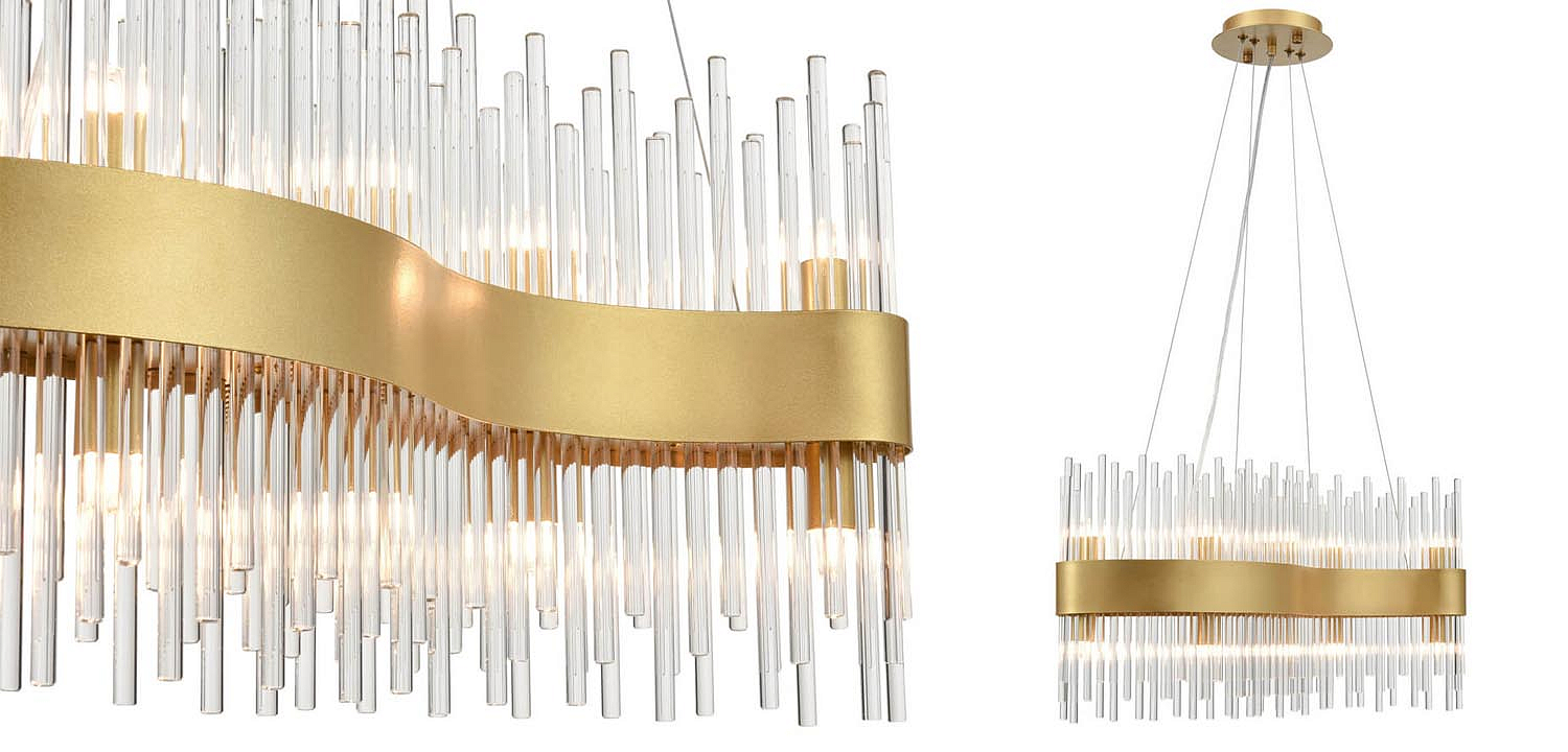 Люстра Nembus Chandelier 60 gold Люстра Nembus Chandelier 60 gold - Loft-Concept в Тюмени