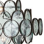 Люстра с каскадом из круглых стеклянных дисков Small Round Sequins варинант исполнения - 1 | Loft Concept в Тюмени