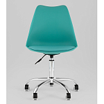 Офисный стул на металлическом основании EGGERY Blue пластик варинант исполнения - 5 | Loft Concept в Тюмени