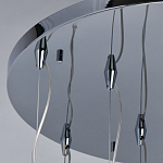 Люстра каскадная с 9-ю разноцветными стеклянными плафонами Kaleido варинант исполнения - 14 | Loft Concept в Тюмени