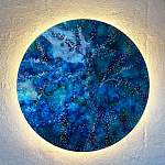 Светильник настенный «Голубая Планета» варинант исполнения - 2 | Loft Concept в Тюмени