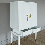 Кабинетный шкаф Elsa Dreams White с 2-мя ящиками варинант исполнения - 2 | Loft Concept в Тюмени