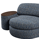 Кушетка со столиком Ulysses варинант исполнения - 6 | Loft Concept в Тюмени