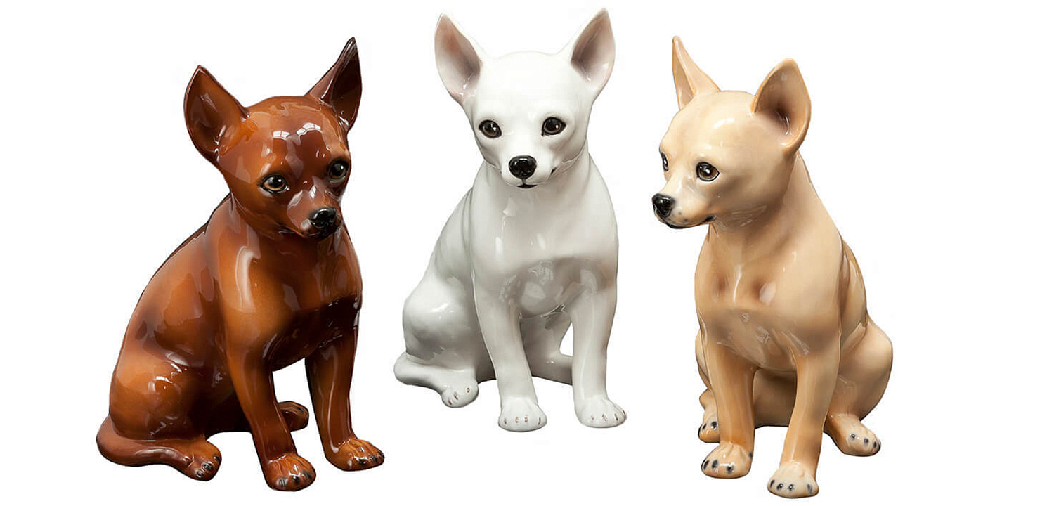 Набор статуэток Abhika CHIHUAHUA SET Набор статуэток Abhika CHIHUAHUA SET - Loft-Concept в Тюмени