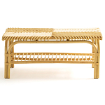 Скамья из ротанга Saveria Rattan Bench варинант исполнения - 2 | Loft Concept в Тюмени