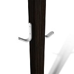 Вешалка с квадратным основанием и 4-мя металлическими крючками Industrial Metal Rust варинант исполнения - 3 | Loft Concept в Тюмени