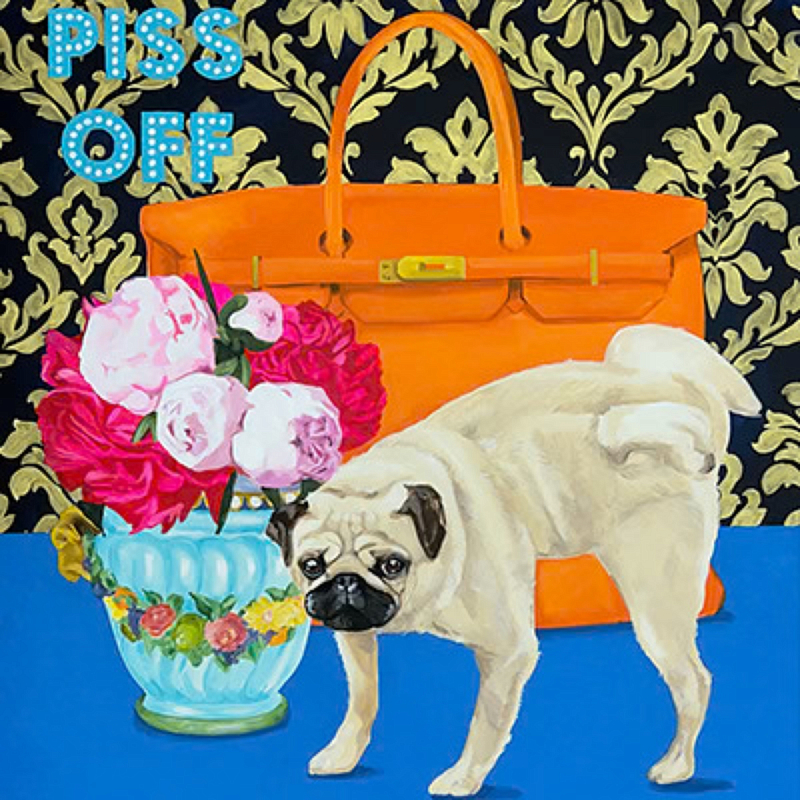 Картина Piss Off Мульти в Тюмени | Loft Concept 