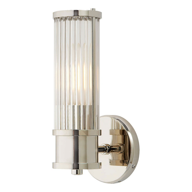 Ralph Lauren Бра Allen Single Sconce Хром Прозрачный (Transparent) Ralph Lauren Бра Allen Single Sconce Хром Прозрачный (Transparent) в Тюмени | Loft Concept
