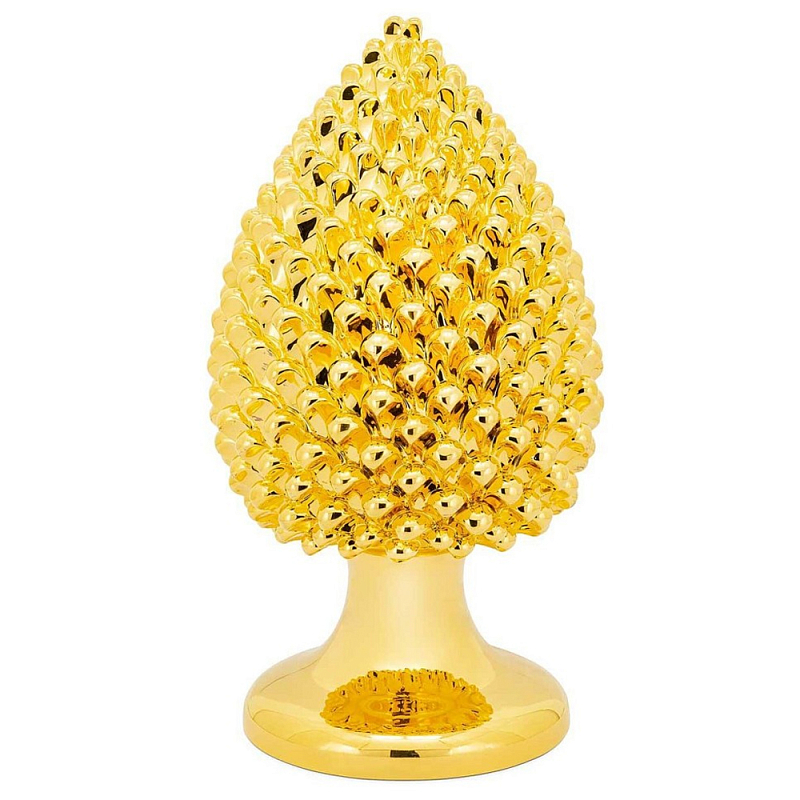 Статуэтка Pine Cone Real Gold Золотой Статуэтка Pine Cone Real Gold Золотой в Тюмени | Loft Concept