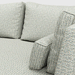 Мебельная ткань Шенилл голубой цвет 142 см T4-52 варинант исполнения - 5 | Loft Concept в Тюмени