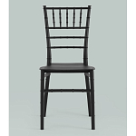 Стул Chiavari пластик черный варинант исполнения - 4 | Loft Concept в Тюмени