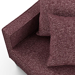 Мебельная ткань Шенилл фиолетовый цвет 138 см T4-25 варинант исполнения - 5 | Loft Concept в Тюмени