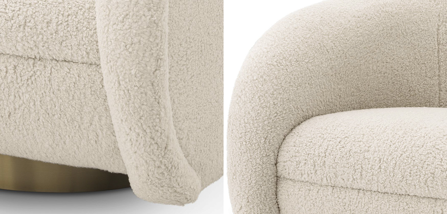 Кресло Eichholtz Swivel Chair Cristo Кресло Eichholtz Swivel Chair Cristo - Loft-Concept в Тюмени