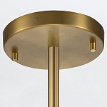 Потолочный светильник латунного цвета с цилиндрическим белым матовым плафоном Elstead Lighting варинант исполнения - 6 | Loft Concept в Тюмени