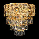 Бра с каскадом из прозрачного хрусталя Constant Sparks варинант исполнения - 4 | Loft Concept в Тюмени