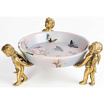 Блюдо фарфоровое Трио ангелов Joy варинант исполнения - 2 | Loft Concept в Тюмени