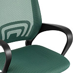 Офисное кресло с основанием из черного пластика Desk chairs Green варинант исполнения - 6 | Loft Concept в Тюмени