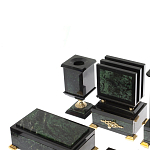 Настольный письменный набор из нефрита в подарочной коробке Victorious варинант исполнения - 8 | Loft Concept в Тюмени