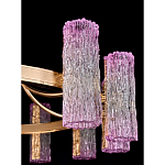 Люстра круглая с текстурными цилиндрическими плафонами Glimpse варинант исполнения - 3 | Loft Concept в Тюмени