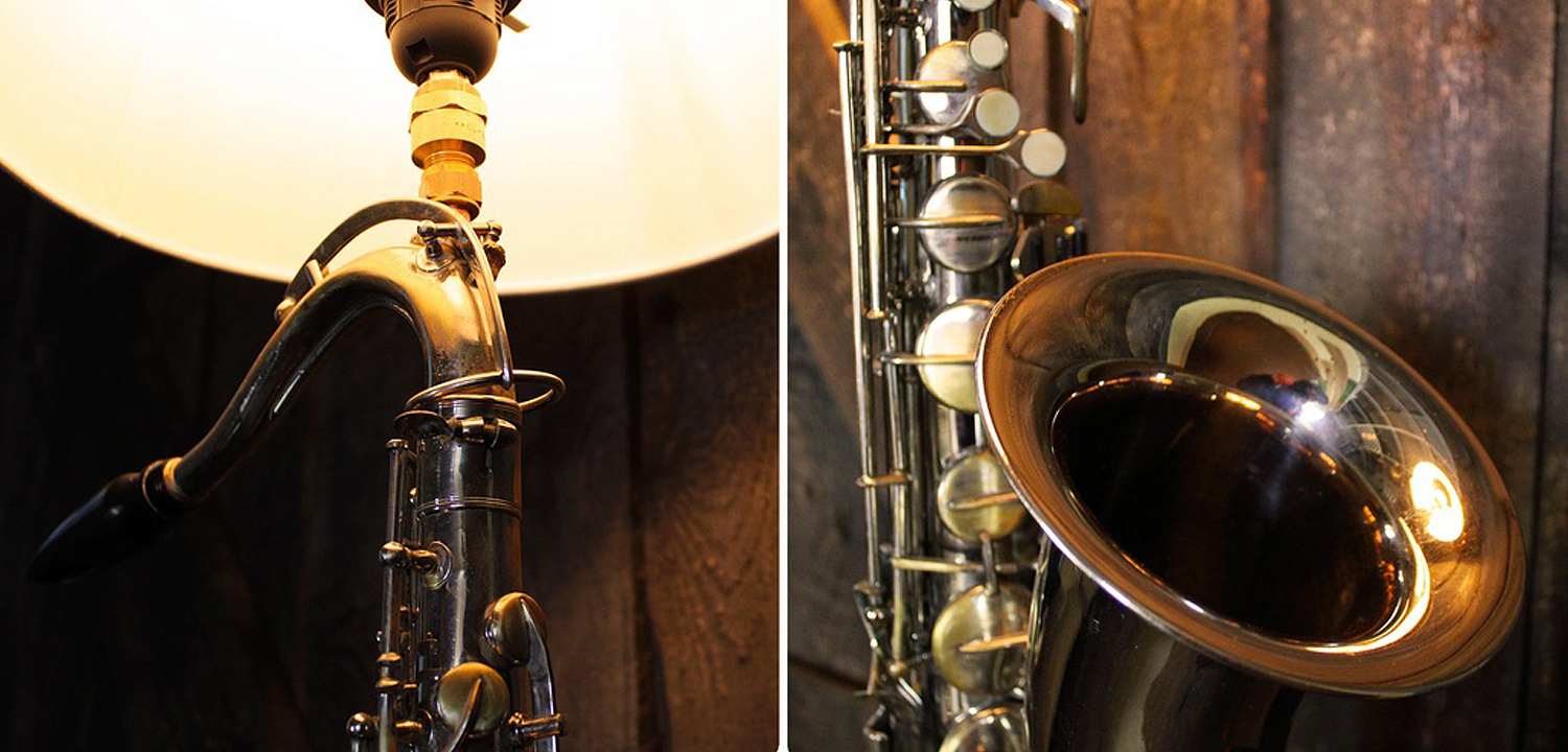 Настольная лампа Saxophone Настольная лампа Saxophone - Loft-Concept в Тюмени