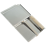 Портсигар с газовой зажигалкой из натурального камня Амазонит Stone Cigarettes Cases варинант исполнения - 3 | Loft Concept в Тюмени